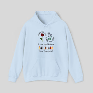 Roses Are Red Violets Are Blue I Love My Chickens More Than You Unisex Hoodie Sweatshirt