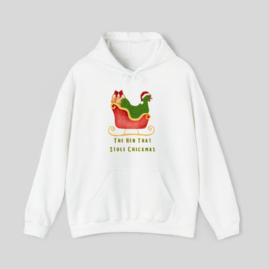 The Hen That Stole Chickmas Unisex Hoodie Sweatshirt