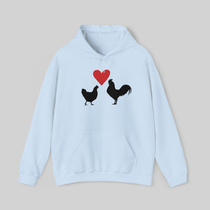 Chicken Love Unisex Hoodie Sweatshirt