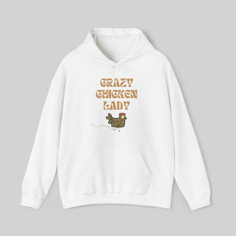 Crazy Chicken Lady Unisex Hoodie Sweatshirt – Feather Lover
