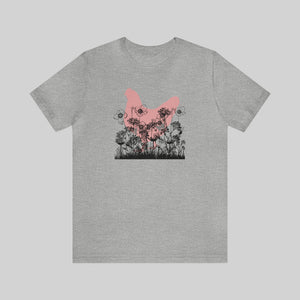 Hen In The Flowers Unisex T-Shirt