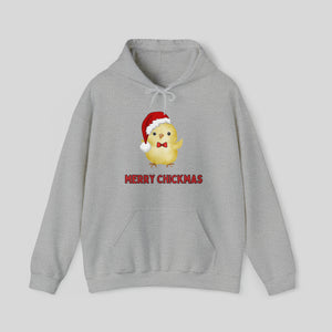Merry Chickmas Chick Unisex Hoodie Sweatshirt